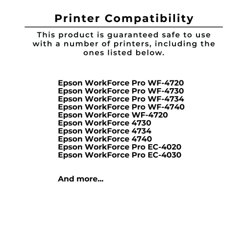 Zoomtoner Compatible EPSON T802XL120 High Yield Ink/Inkjet Cartridge Black