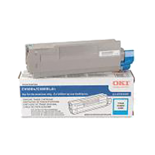 ~Brand New Original OKIDATA 43324403 Laser Toner Cartridge Cyan