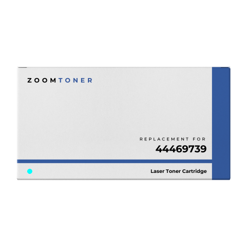 Zoomtoner Compatible OKIDATA 44469739 Laser Toner Cartridge Cyan