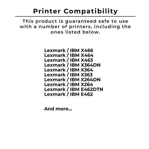 ~Brand New Original LEXMARK / IBM E260X22G Laser Photoconductor Kit
