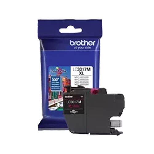 ~Brand – Cartouche d’encre originale à haut rendement/cartouche d’encre magenta LC3017M DE BROTHER