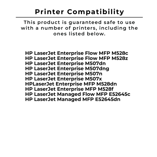 Zoomtoner Compatible HP CF289X Black High Yield Laser Toner Cartridge No Chip