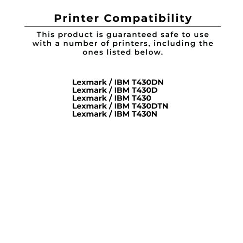 ~Brand New Original LEXMARK / IBM 12A8425 High Yield Laser Toner Cartridge