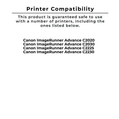 Zoomtoner Compatible CANON FM3-8137-000 Waste Toner Cartridge