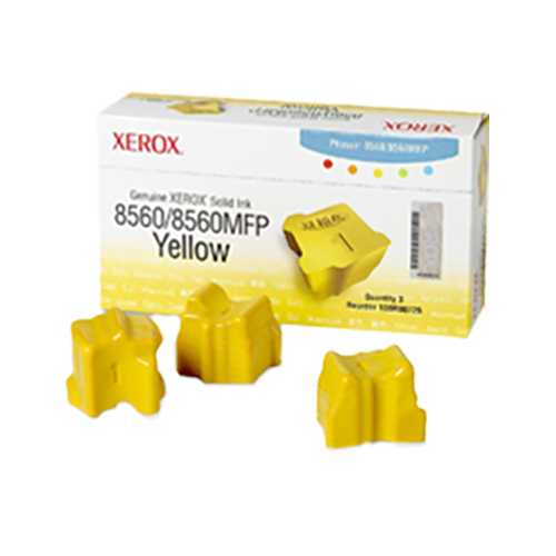 ~Brand New Original Xerox 108R00725 Solid Ink Sticks Yellow