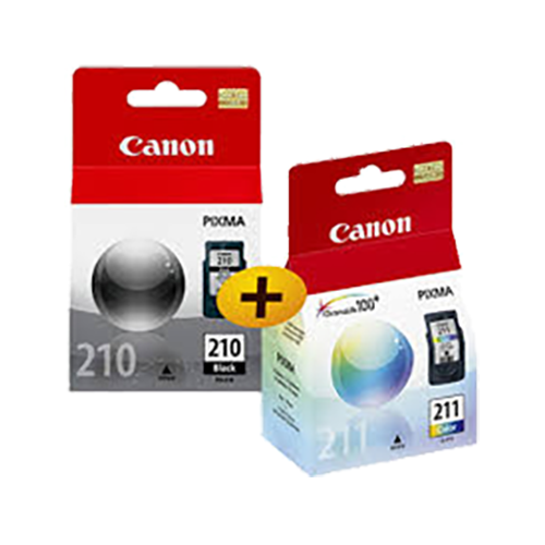 ~Brand New Original CANON P-PG-210 / P-CL-211 Ink / Inkjet Cartridge Combo