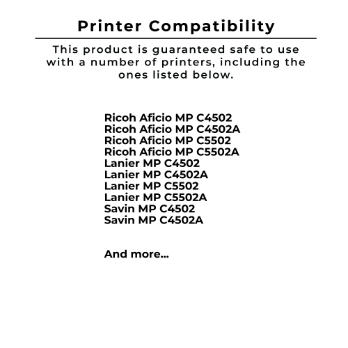 Zoomtoner Compatible RICOH 841753 Laser Toner Cartridge Magenta