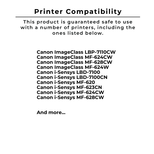 ~Brand New Original CANON 6273B001AA High Yield Laser Toner Cartridge Black