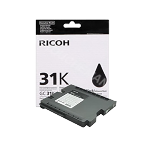 RICOH  405688 (Gc-31Bk) Ink/inkjet Cartridge In Black