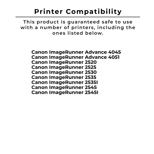 Zoomtoner Compatible CANON FM39276000 Waste Toner Cartridge