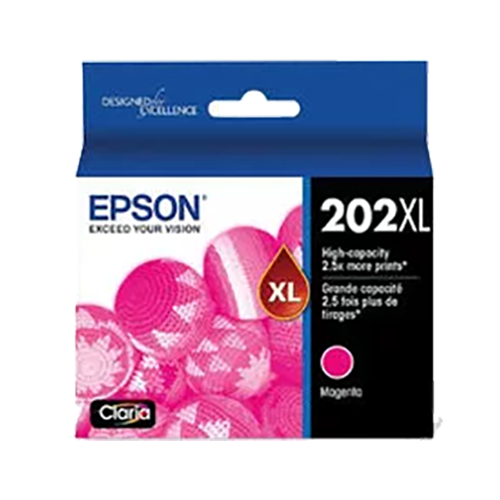 ~Cartouche d'encre magenta à haut rendement/jet d'encre Epson T202XL320 neuve originale T202XL320 d'EPSON