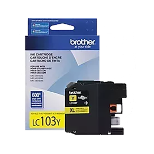 ~Brand New Original BROTHER LC103Y Ink / Inkjet Cartridge Yellow High Yield
