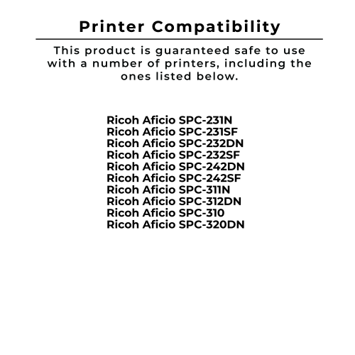 ~Brand New Original RICOH 406478 toner laser Cartrdige jaune