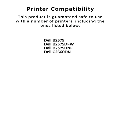 ~Brand New Original DELL 593-BBBI Laser Toner Cartridge Black