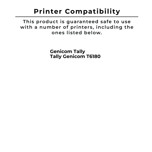 ~Brand New Original TALLY GENICOM 082285 Ribbon Black