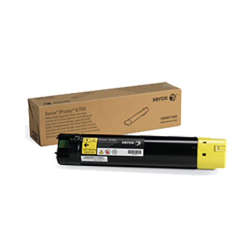 ~Brand New Original Xerox 106R01509 Laser Toner Cartridge Yellow High Yield