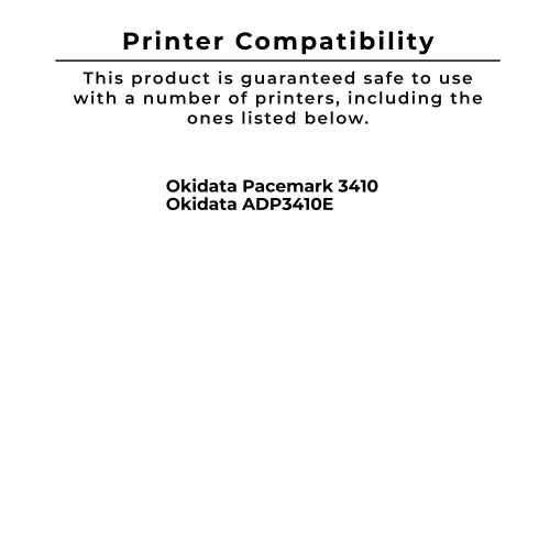 ~Brand New Original OKIDATA 52105801 Black Ribbon