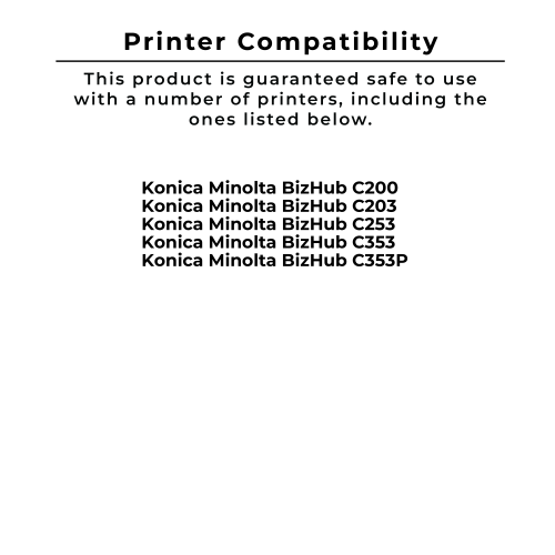 ~Brand New Original KONICA / MINOLTA C353 Waste Toner Cartridge