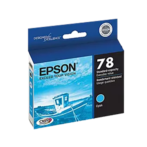 ~Brand New Original EPSON T078220 Ink / Inkjet Cartridge Cyan