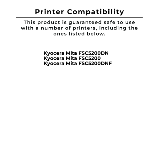 Zoomtoner compatible KYOCERA / MITA TK-552 Cartouche de toner laser Kit noir cyan jaune magenta