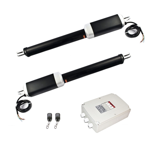 FULLY METAL DUAL SWING GATE OPENER GATE OPERATOR SOLAR COMPATIBLE ALEKO GG1300