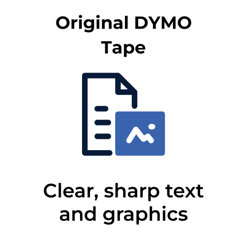 ~tout nouveau ruban d’étiquette original DYMO 41913 9 x 7 m noir sur blanc