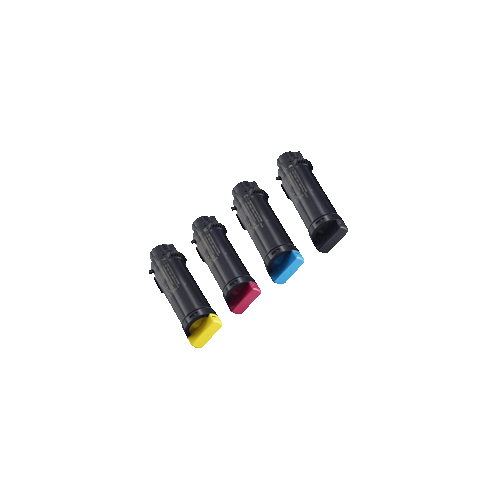 ZOOMTONER  Compatible Dell H825 / S2825 Extra Hy Set Laser Toner Cartridge Set Black Cyan Magenta In Yellow