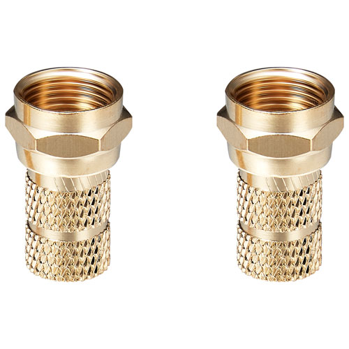 Insignia RG6F Connectors - Only at Best Buy