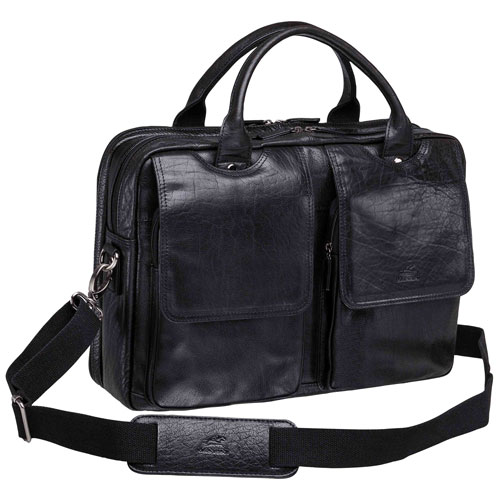 Mancini hotsell leather briefcase