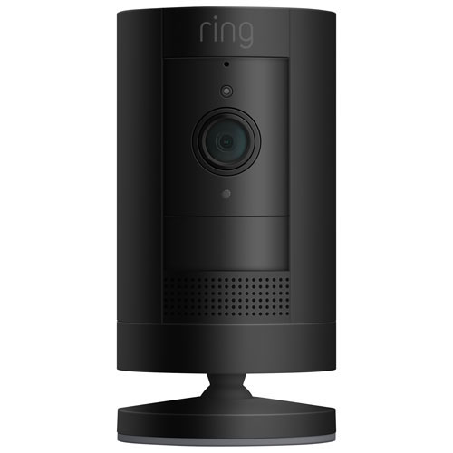Ring Stick Up Cam Wireless Indoor/Outdoor 1080p HD IP Camera - Black