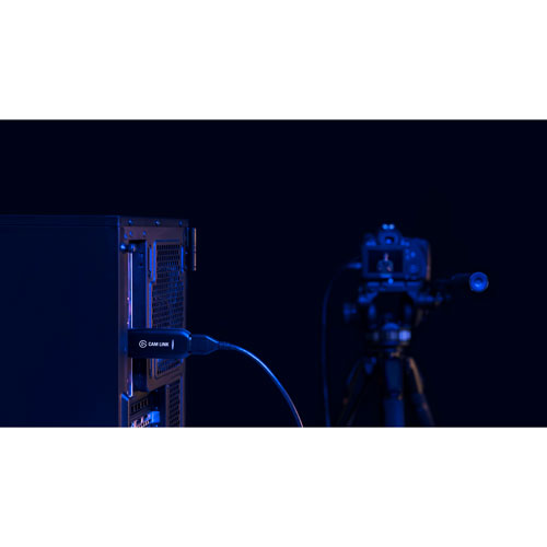 Dispositif de saisie vidéo pour jeux Cam Link 4K d'Elgato - Noir
