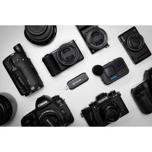 Dispositif de saisie vidéo pour jeux Cam Link 4K d'Elgato - Noir