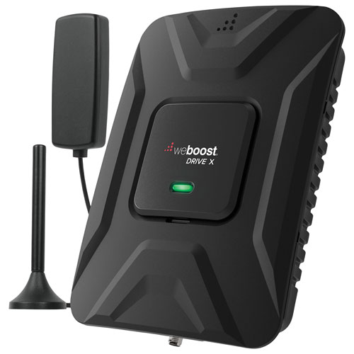 weBoost Drive X Vehicle Cell Phone Signal Booster Kit - Black