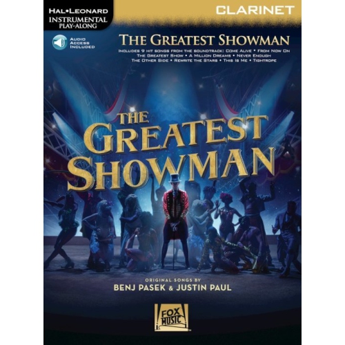 The Greatest Showman - Clarinet w/Online Audio