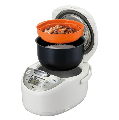 TIGER JAX-R18U Micom Rice Cooker with Tacook Plate 10-Cup - Made in Japan by TIGER - Refurbished condition - Image 4