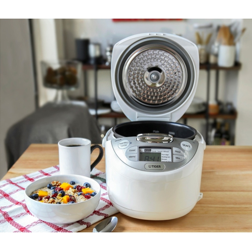 TIGER JAX-R18U Micom Rice Cooker with Tacook Plate 10-Cup - Made in Japan by TIGER - Refurbished condition - Image 5