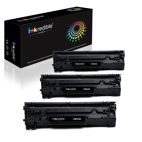HP CB435A Compatible Toner Cartridge - 3/Pack | Inkredible Toner™
