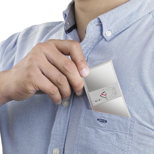 Moniteur de fréquence cardiaque personnel HeartCheck - CANADA - Autorisé par Santé Canada et la FDA - Pas de frais d'abonnement