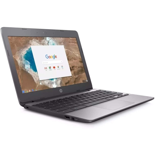 HP 11" Chromebook - Intel Celeron N3060 - 2GB LPDDR3 - 16GB eMMC - Chrome OS - Grey by HP - Refurbished condition - Image 4