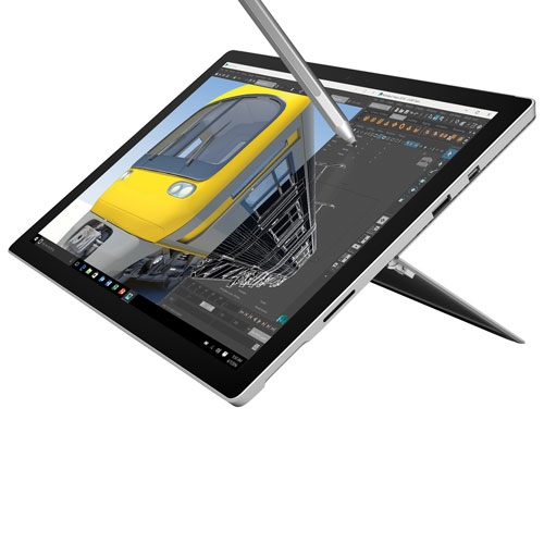 Open Box - Microsoft Surface Pro 4 12.3" 256GB Windows 10 Tablet With Intel Core i7-6650U & 8GB RAM - Silver
