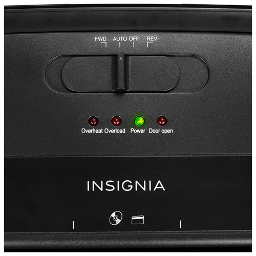Insignia 10-Sheet Cross-Cut Shredder (NS-S10CCBK-C) - Only at Best Buy