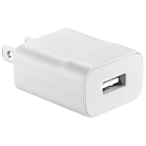 Insignia 5W USB Wall Charger - White