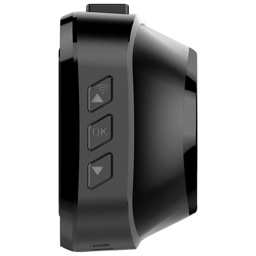 GekoGear Orbit 122 Full HD 1080p Dash Cam with 2" LCD Screen & Blind Spot Mirrors - Only at Best Buy