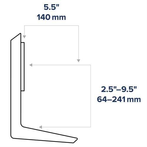 Ergotron Single Monitor Handle Kit - Black -