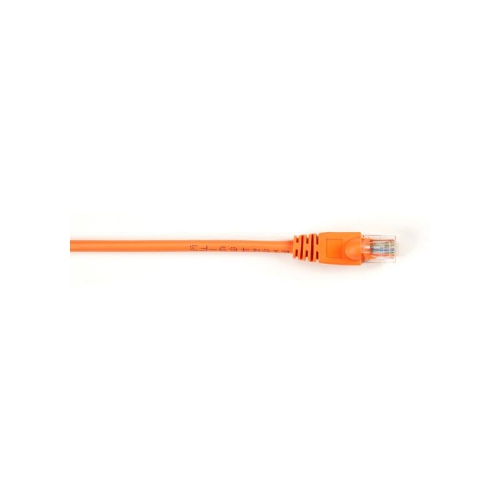 PIÈCE DE RACCORDEMENT MOULÉ CAT5E, BOÎTE NOIRE, C ORANGE, 4 PI