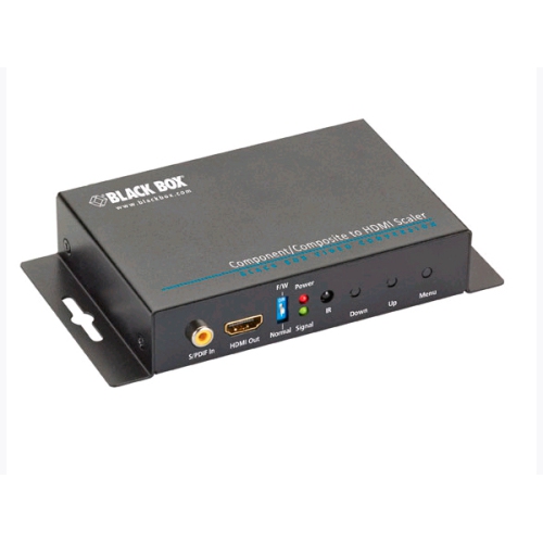 BLACK BOX COMPONENT/COMPOSITE-TO-HDMI SCALER