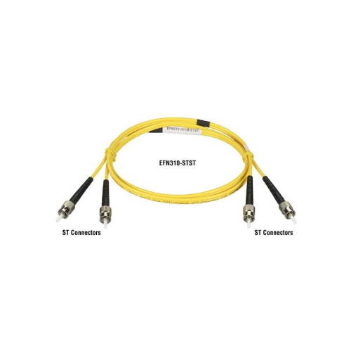 BLACK BOX 9-MICRON CABLE, LC-ST, PVC, 30-M