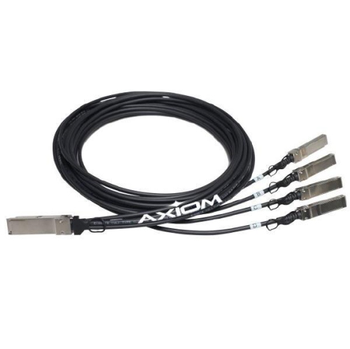 AXIOM MEMORY  40G-Cr4 Qsfp+T 4 10G-Cu Sfp+Pas Cbl HP1M (Jg329A-Ax)
