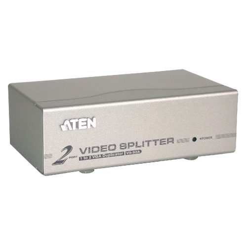 ATEN  2-Port Video Splitter W/120V (Vs92A)