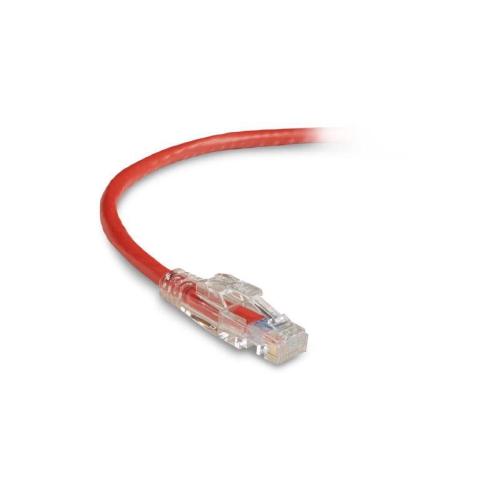 BLACK BOX GIGABASE 3 CAT5E PATCH CABLE RED 7FT